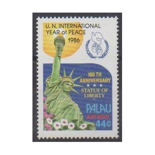 Acheter ce timbre de Palau de l'année 1986 (No PA17).