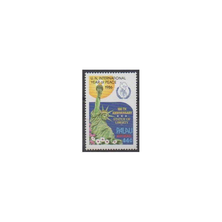 Buy this stamp of Palau of the year 1986 (Nb PA17).