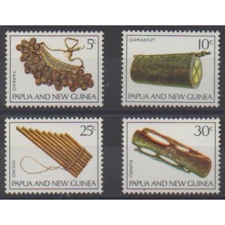 Acheter cette série de timbres de Papouasie-Nouvelle-Guinée de l'année 1969 (No 166/169).