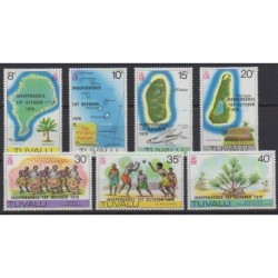 Tuvalu - 1978 - Nb 73/79 - Various Historics Themes