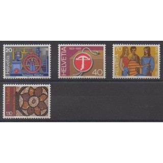 Buy this set of stamps of Swiss of the year 1981 (Nb 1135/1138).