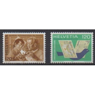 Acheter cette série de timbres de Suisse de l'année 1983 (No S461/S462).