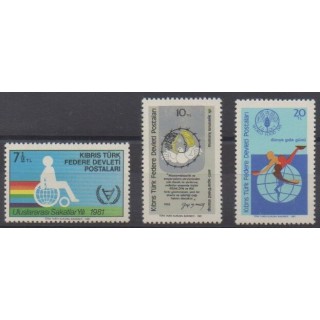 Buy this set of stamps of Turkey - Northern Cyprus of the year 1981 (Nb 94/96).