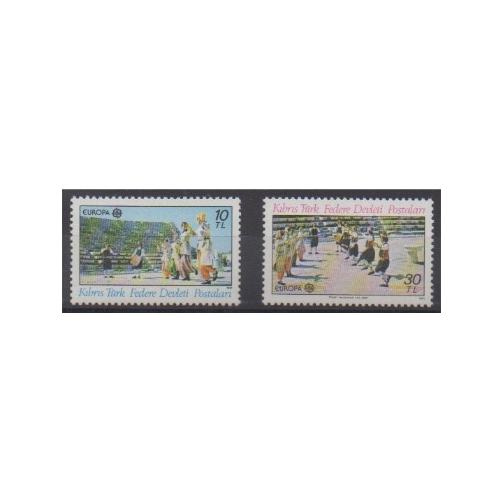 Acheter cette série de timbres de Turquie (Chypre du nord) de l'année 1981 (No 88/89).