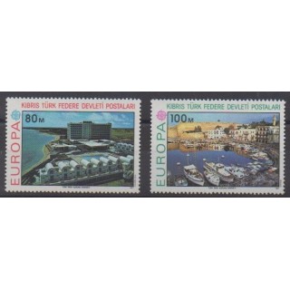 Acheter cette série de timbres de Turquie (Chypre du nord) de l'année 1977 (No 32/33).