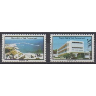 Buy this set of stamps of Turkey - Northern Cyprus of the year 1987 (Nb 203/204).