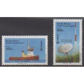 Acheter cette série de timbres de Turquie (Chypre du nord) de l'année 1988 (No 208/209).