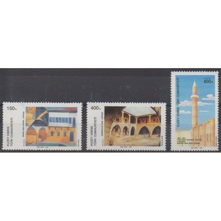 Buy this set of stamps of Turkey - Northern Cyprus of the year 1989 (Nb 223/225).