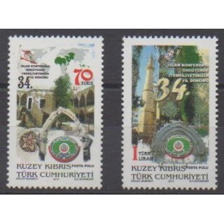 Acheter cette série de timbres de Turquie (Chypre du nord) de l'année 2010 (No 660/661).