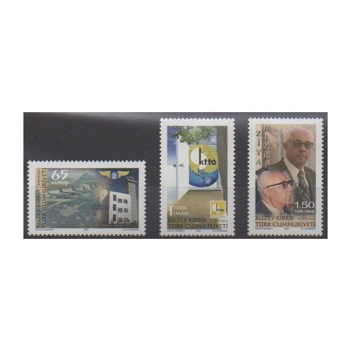 Buy this set of stamps of Turkey - Northern Cyprus of the year 2009 (Nb 657/659).