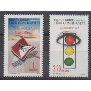 Buy this set of stamps of Turkey - Northern Cyprus of the year 2013 (Nb 723/724).