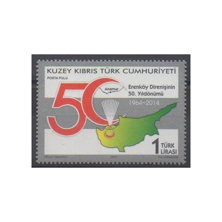 Turkey - Northern Cyprus - 2014 - Nb 750 - Various Historics Themes