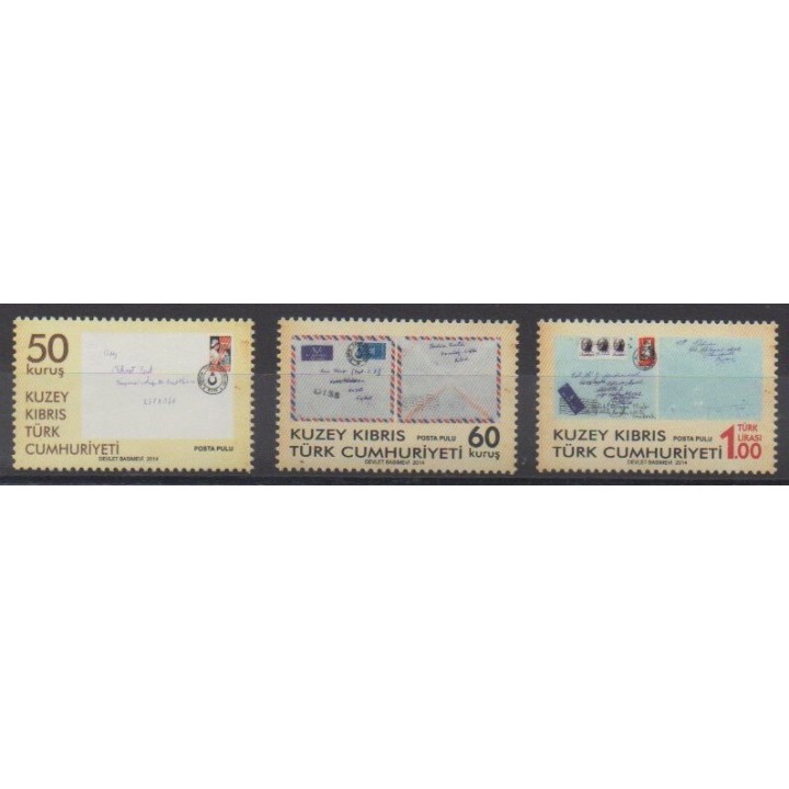 Buy this set of stamps of Turkey - Northern Cyprus of the year 2014 (Nb 736/738).