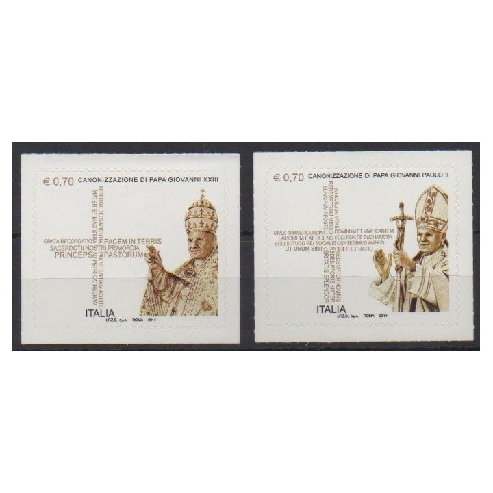 Buy this set of stamps of Italy of the year 2014 (Nb 3448/3449).