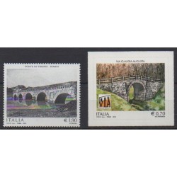 Italy - 2014 - Nb 3450/3451 - Bridges