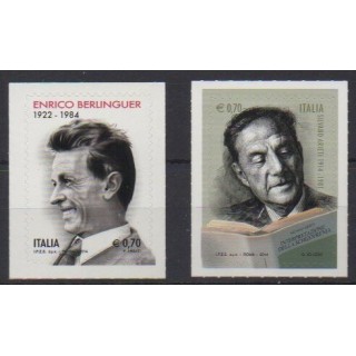 Buy this set of stamps of Italy of the year 2014 (Nb 3465/3466).