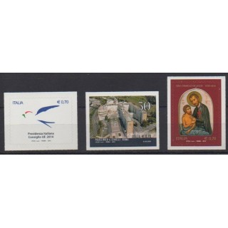 Buy this set of stamps of Italy of the year 2014 (Nb 3467/3469).