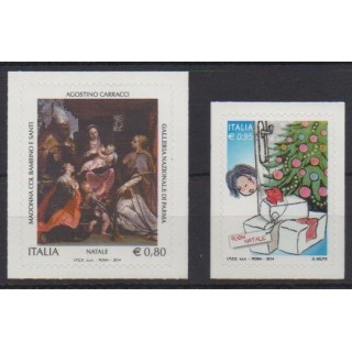 Acheter cette série de timbres d'Italie de l'année 2014 (No 3515/3516).