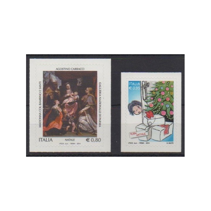 Buy this set of stamps of Italy of the year 2014 (Nb 3515/3516).