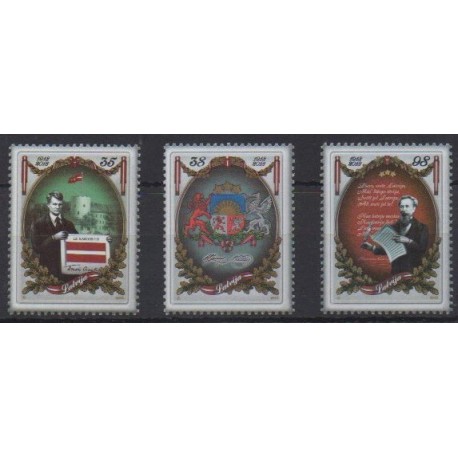 Latvia - 2010 - Nb 767/769 - Various Historics Themes