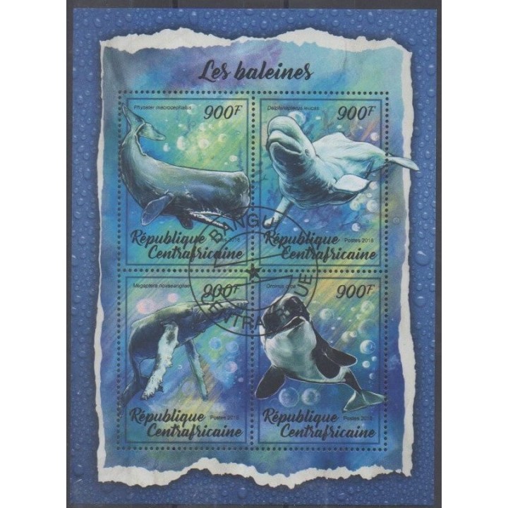 Acheter cette série de timbres de la République Centrafricaine de l'année 2018 (No 5401/5404). - Oblitéré