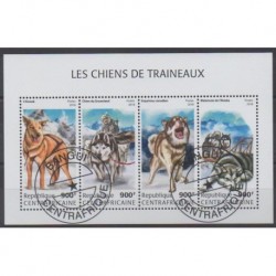 Central African Republic - 2018 - Nb 5743/5746 - Dogs - Used