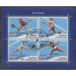Central African Republic - 2018 - Nb 5819/5822 - Various sports - Used
