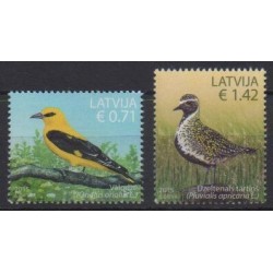 Latvia - 2015 - Nb 922/923 - Birds