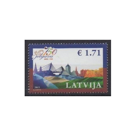 Lettonie - 2015 - No 910 - Sites