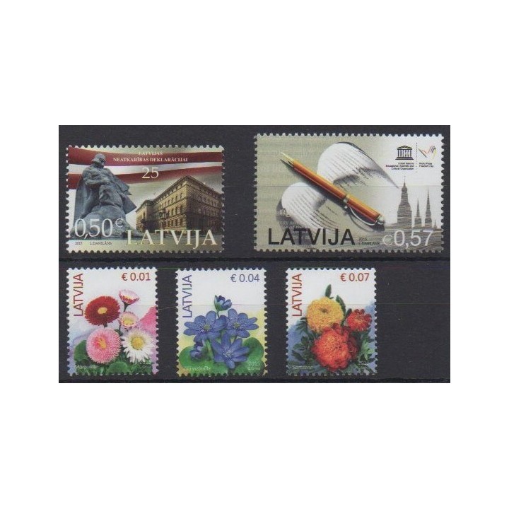 Buy this set of stamps of Latvia of the year 2015 (Nb 916/920).