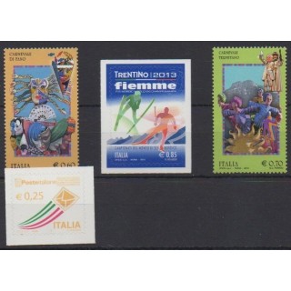 Acheter cette série de timbres d'Italie de l'année 2013 (No 3347/3350).