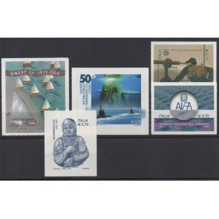 Acheter cette série de timbres d'Italie de l'année 2013 (No 3373/3377).