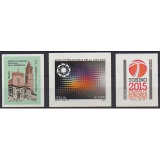 Acheter cette série de timbres d'Italie de l'année 2015 (No 3524/3526).
