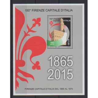Buy this souvenir sheet  of Italy of the year 2015 (Nb F3564).