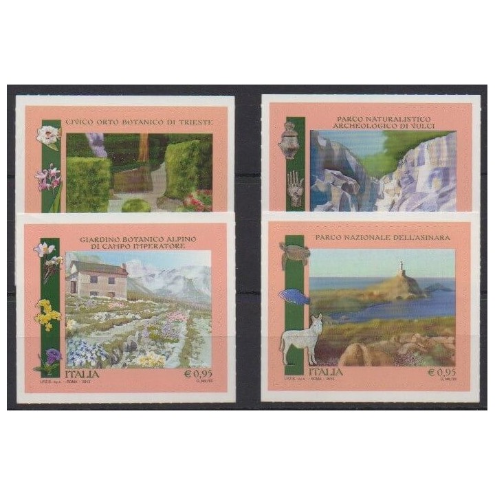 Buy this set of stamps of Italy of the year 2015 (Nb 3586/3589).
