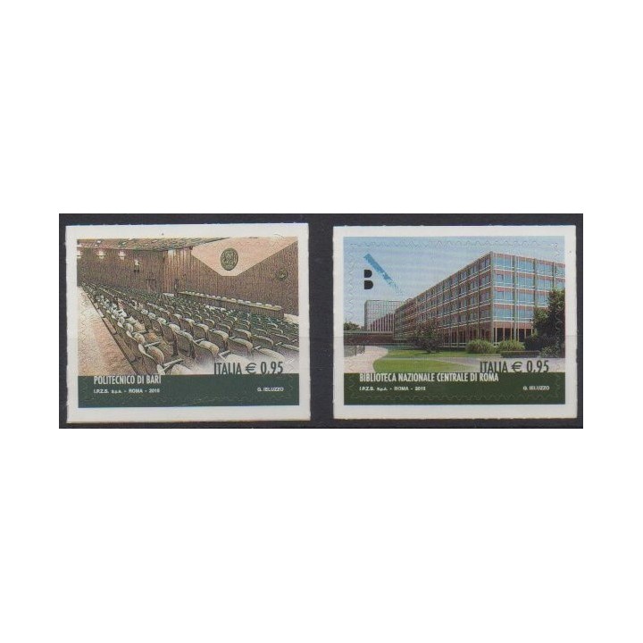 Buy this set of stamps of Italy of the year 2015 (Nb 3621/3622).