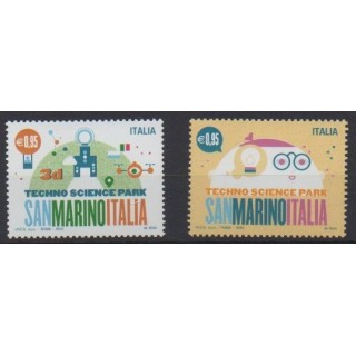 Acheter cette série de timbres d'Italie de l'année 2015 (No 3615/3616).