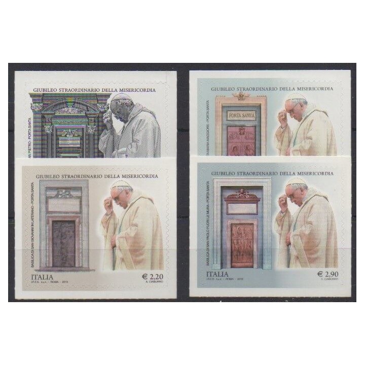 Buy this set of stamps of Italy of the year 2015 (Nb 3632/3635).