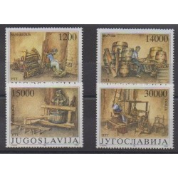 Yougoslavie - 1989 - No 2255/2258 - Artisanat ou métiers