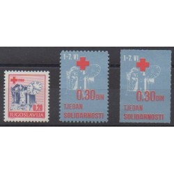 Yougoslavie - 1990 - No TB177A/TB177C - Santé ou Croix-Rouge