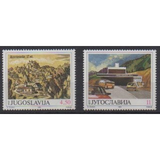 Acheter cette série de timbres de Yougoslavie de l'année 1991 (No 2346/2347).