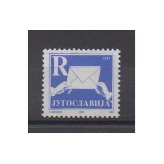 Buy this stamp of Yugoslavia of the year 1993 (Nb 2477(B)).