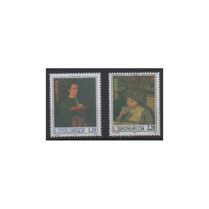 Acheter cette série de timbres de Yougoslavie de l'année 1995 (No 2596/2597).