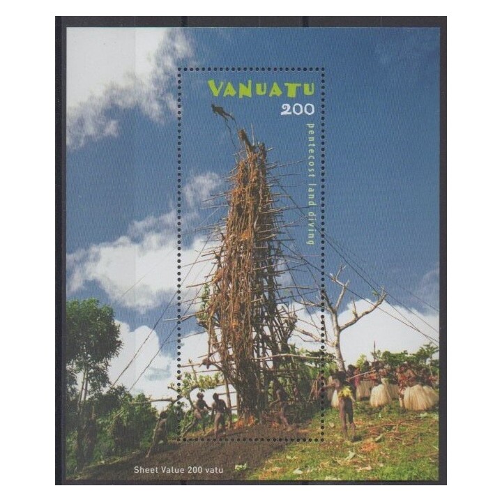 Acheter ce bloc-feuillet du Vanuatu de l'année 2003 (No BF46).