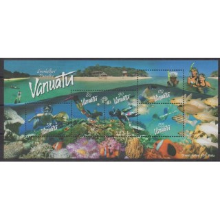 Acheter ce bloc-feuillet du Vanuatu de l'année 2003 (No BF47).