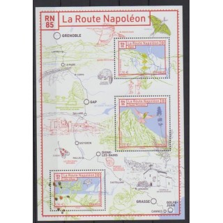 Buy this souvenir sheet  of France of the year 2023 (Nb BF La route Napoléon).
