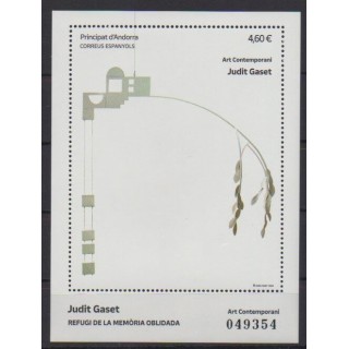 Acheter ce feuillet d'Andorre espagnol de l'année 2023 (No F527).