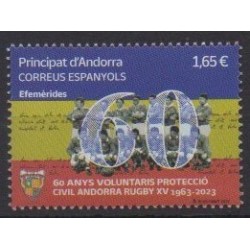 Spanish Andorra - 2023 - Nb 526 - Various sports