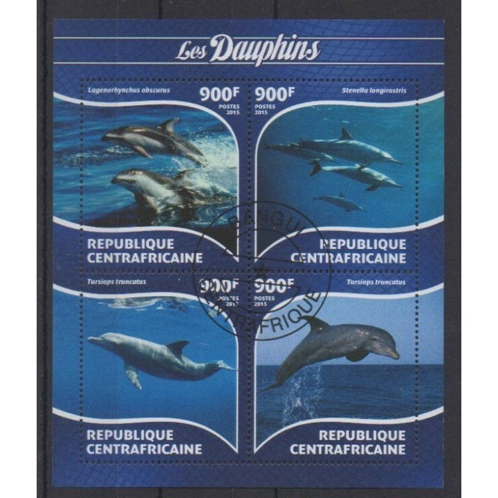 Acheter cette série de timbres de la République Centrafricaine de l'année 2015 (No 3789/3792). - Oblitéré