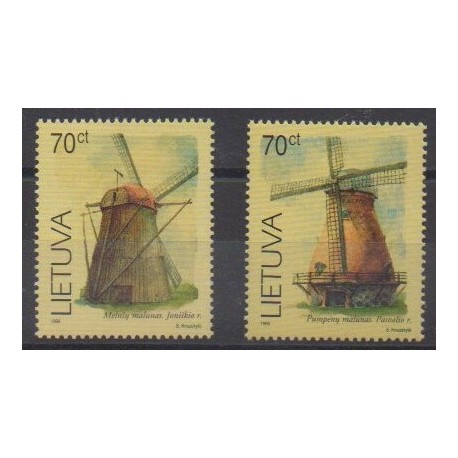 Lithuania - 1999 - Nb 613/614